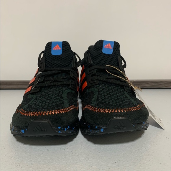 Adidas Ultraboost 5.0 DNA ‘Black Impact Orange Speckled’ Running Shoe-Size 7 New - Picture 6 of 12